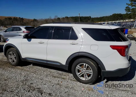 2021 Ford Explorer Xlt z USA, uszkodzony, nr VIN 1FMSK8DH5MGA58650